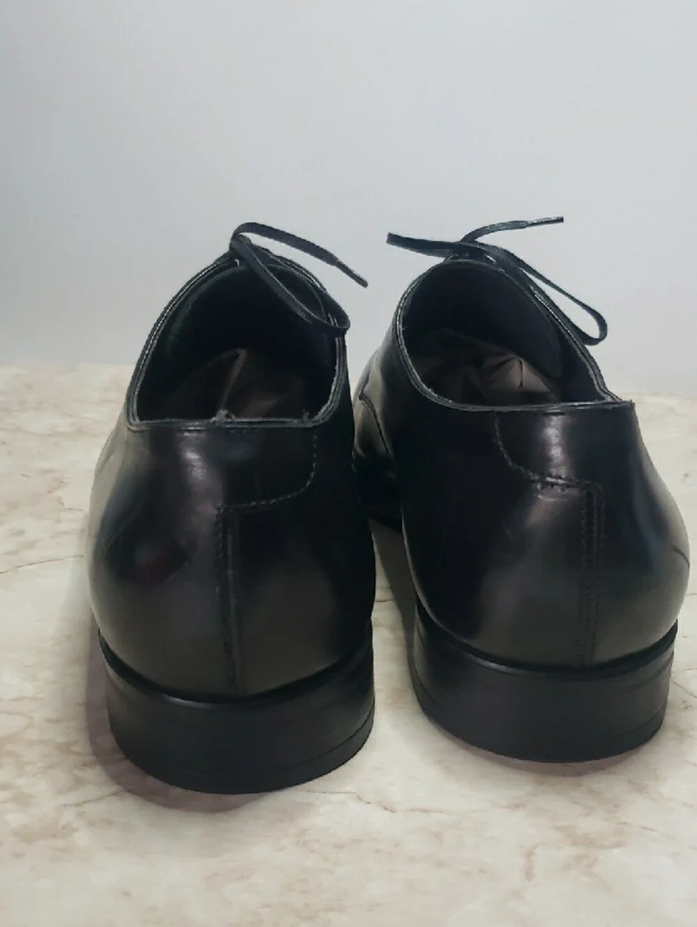 Too Boot NY Men's Black Leather Lace-Up Dress Shoes 12